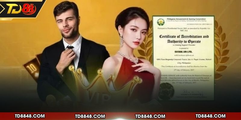 Giấy phép hoạt động thể hiện mức độ tin cậy